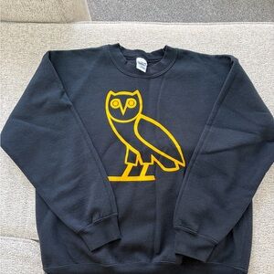Drake Owl Crewneck Sweatshirt-L